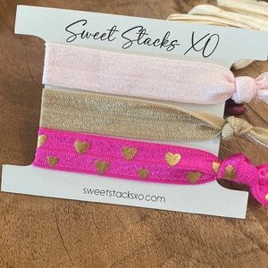Modern Boho Hair Tie & Bracelet Combo